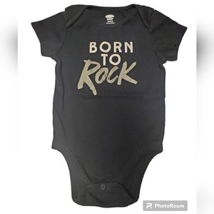 Old Navy Born to Rock onesie 18-24 months NWOT